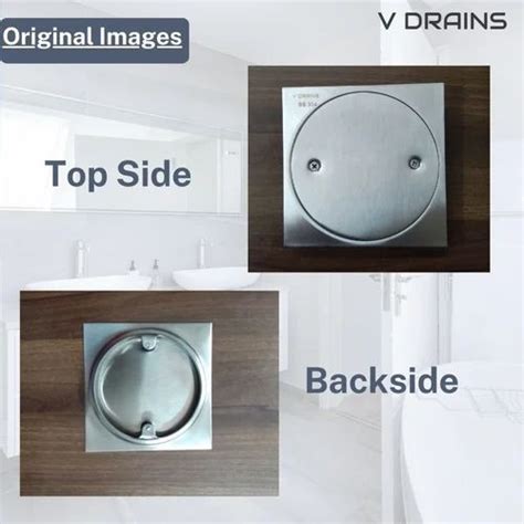 Stainless Steel Floor Drain - Square Tile Insert Floor Drain ...