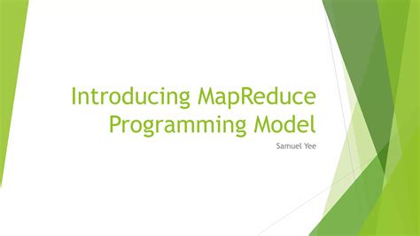MapReduce Programming 的图像结果