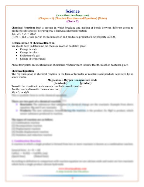 Image result for Class 10 Science Chapter 1 Complete