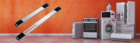 RIVUGJA Heavy-Duty Movable Washing Machine Stand - Adjustable, Portable ...