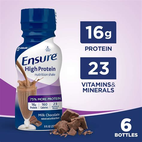 High Protein Ensure Nutrition Facts at Logan Brewis blog