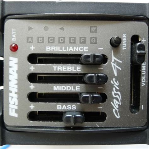 Buy 100% Genuine Fishman Classic 4T Acoustic Guitar Preamp With All ...