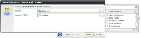Create Domain User 的图像结果