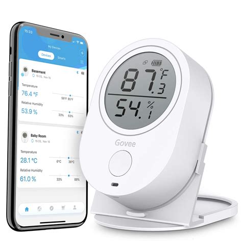Image result for Govee Smart Temperature Humidity Monitor