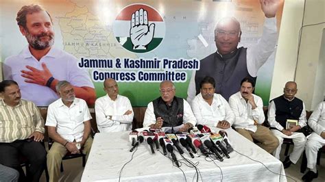 Congress aims to lead J&K statehood push with new phase of protests and ...