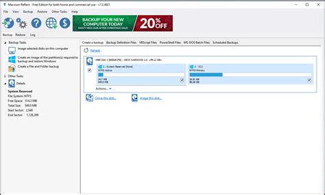 Macrium Reflect Home Edition 的图像结果
