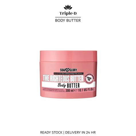 Soap & Glory THE RIGHTEOUS BUTTER Body Butter 300ml | Shopee Malaysia