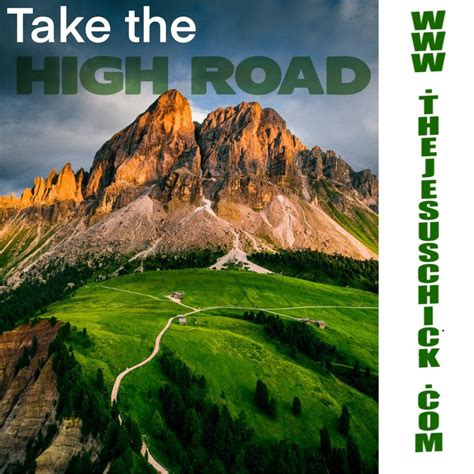 Take the High Road – The Jesus Chick