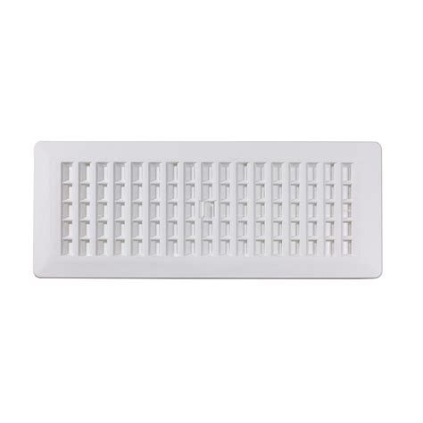 Snapklik.com : Decor Grates PL412-WH Lattice Floor Register