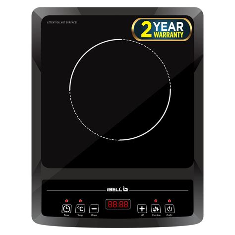Buy iBELL CROWN SLIM50 Induction Cooktop, 2000W, Auto Shut-Off ...