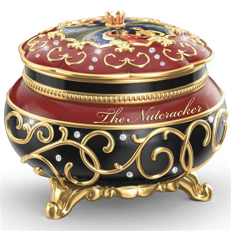 The Bradford Exchange 'Clara And The Nutcracker' Heirloom Porcelain ...