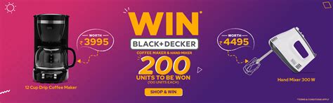 Win Black And Decker – Bagrry's