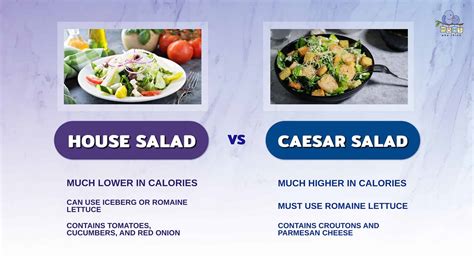 House Salad vs Caesar Salad: A Comparison of Their Ingredients and ...