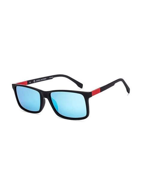 John Jacobs Blue Full Rim Wayfarer John Jacobs JJ TINTS JJ S17344 M ...