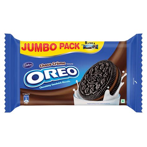 Cadbury Oreo Chocolate Creme Biscuit - Jumbo Pack 500g : Amazon.in ...