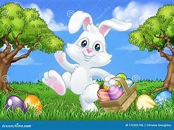 Image result for Easter Bunny Carrying Basket