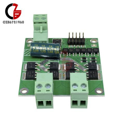 DC 7V~24V 7A 160W Dual DC Motor Driver Module | Ubuy India