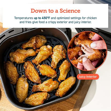 Buy Cosori Lite 4 QT Smart Air Fryer Cooking for 2, Smart Control with ...