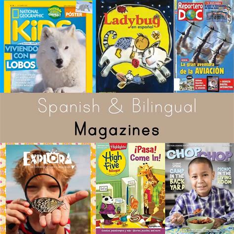 Educational Spanish Magazines for Bilingual Families - Llamitas Spanish.com
