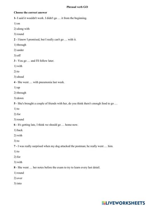 Grammar Worksheet Go 的图像结果