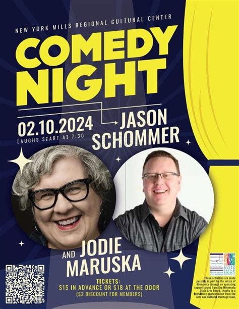 Comedians Jason Schommer & Jodie Maruska @ NYMRCC, New York Mills ...