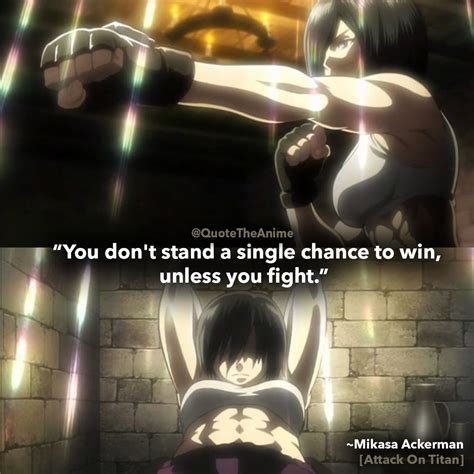 17+ Powerful Mikasa Ackerman Quotes (HQ Images) | Attack on titan ...