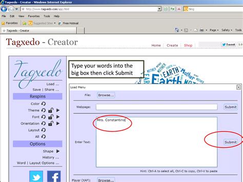 Image result for Tagxedo Tutorial