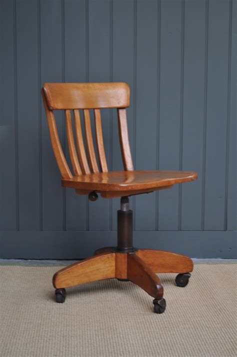 Old Style Wooden Desk Chair at Summer Mathew blog