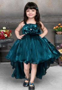 HouseOfCommon Girls Midi/Knee Length Party Dress Price in India - Buy ...