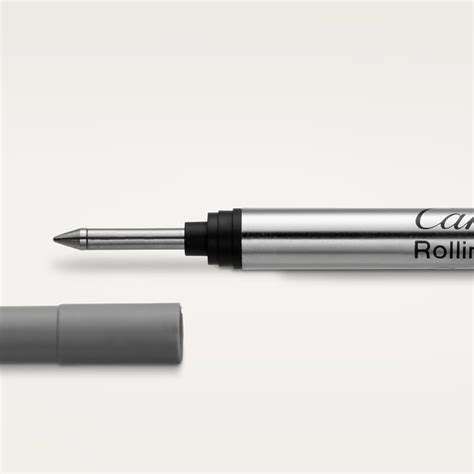 Rollerball pen refill, black ink
