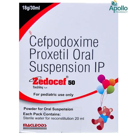 Zedocef 50 mg Syrup 30 ml Price, Uses, Side Effects, Composition ...