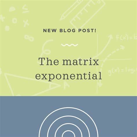 Matrix Exponential 的图像结果