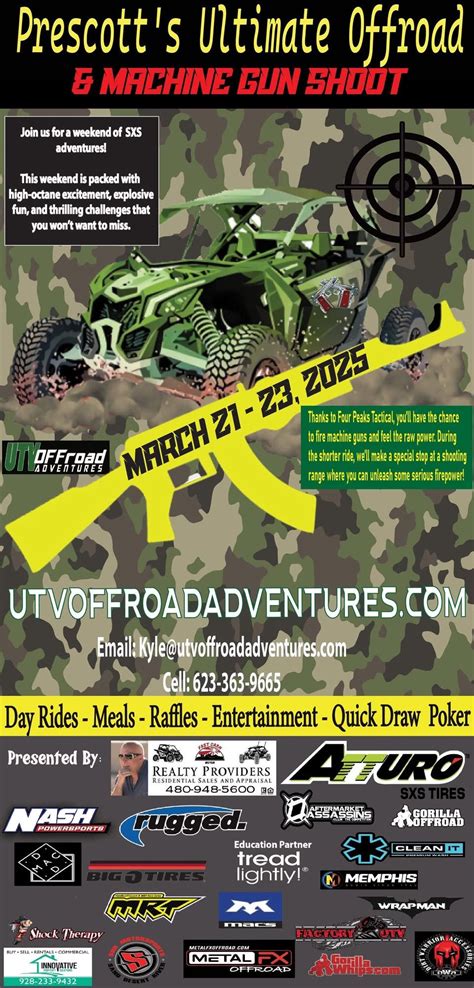Prescotts Ultimate Off-Road & Machine Gun Shoot, Prescott Rodeo Grounds ...