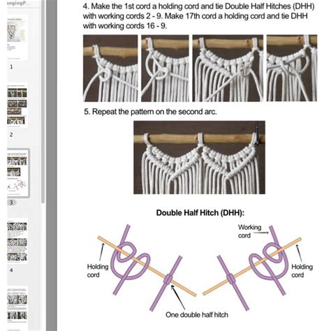 Image result for Macrame Pattern Elements for Beginners