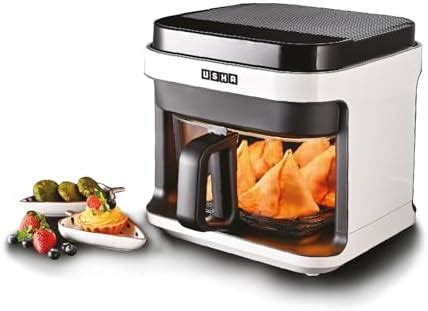 USHA iChef Smart Air Fryer D 4.5L – 10-in-1 Digital Air Fryer with ...