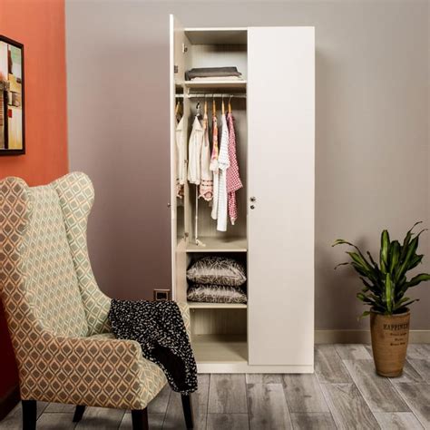 Buy Alaska 2-Door Wardrobe - White from Home Centre at just INR 80000.0