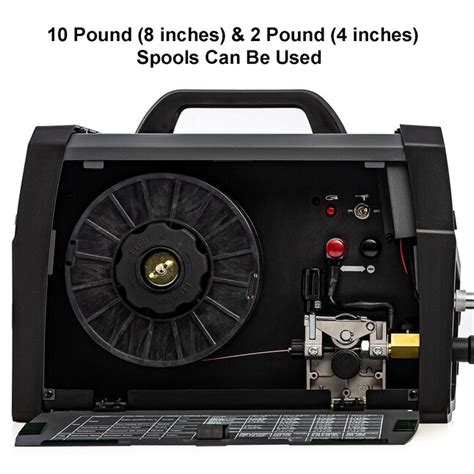 AMICO ELECTRIC 120 or 230-Volt 160-Amp Mig Flux-cored Wire Feed Welder ...