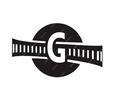 Letter G Logo Design With Film Strip Icon Creative Letter G Logo Template | Premium AI-generated ...