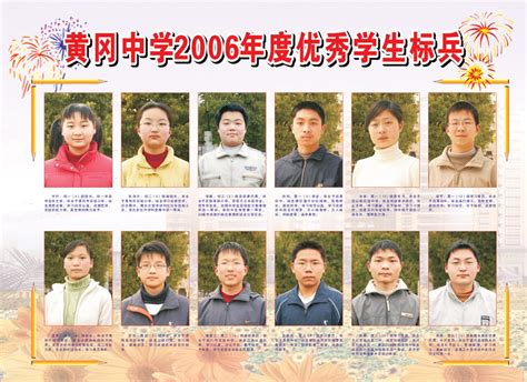 黄冈中学2006先进班集体、优秀学生标兵
