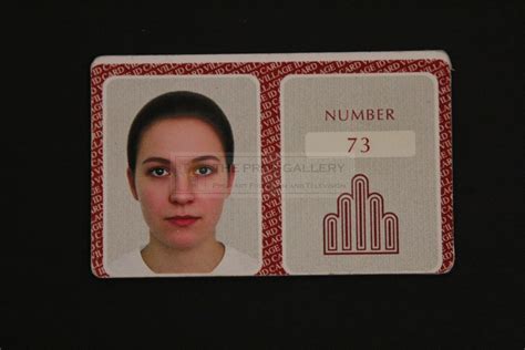The Prop Gallery | 73's identification card