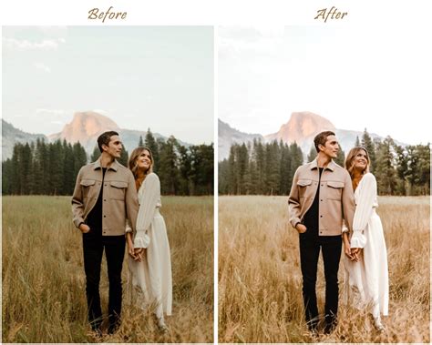 50 Natural Presets, Mobile Lightroom Presets Bundle, Bright Airy ...