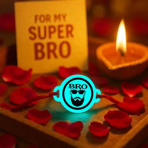 Bro | Rakhi | Glow in Dark – Mi Glow Store