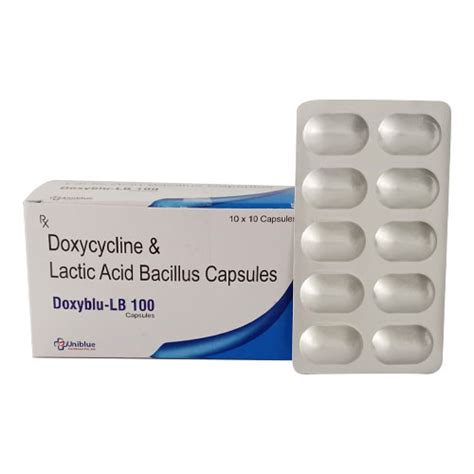 DOXYBLU-LB 100 Capsules Uniblue Healthcare Pvt. Ltd.