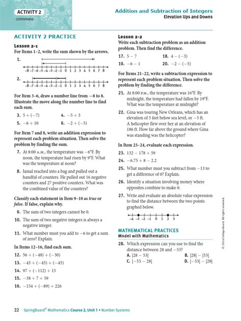Image result for Springboard Precalculus Lesson 4