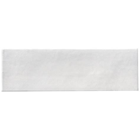 Coco White Matte Porcelain Wall and Floor Tile - 2 x 6 in. - The Tile Shop