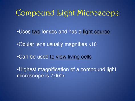 Compound Microscope Light Source 的图像结果