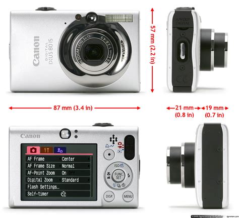 Canon SD1100 IS Digital ELPH (IXUS 80 IS) Concise Review: Digital ...