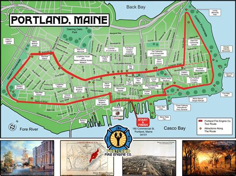 Downtown Portland Attractions Map Portland Maps | The Official Guide
