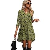 Buy Leriya Fashion Western Dress | Rayon Solid Button Front Shirt Dress ...