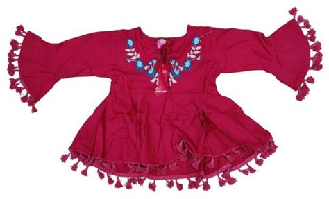 Kids Embroidery Top Manufacturer & Supplier from Mumbai India